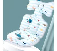 Generic Baby Cushion Comfortable Cotton Stroller Liner for All Season, Ideal for Sitting, Lying and Sleeping, Suitable for Baby Stroller, Chair, Premium Cotton Material (Dolphin)