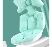 Generic Baby Cushion Comfortable Cotton Stroller Liner for All Season, Ideal for Sitting, Lying and Sleeping, Suitable for Baby Stroller, Chair, Premium Cotton Material (Deer)