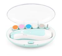 Generic Baby Electric Nail Trimmer Kid Nail Polisher Tool Baby Care Multifunctional Fingernail Cutter Trimmer Infant Manicure Set (Blue)