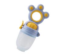 Generic Baby Fruit Rotate Bite Feeder Pacifier Safe Silicone Cute Shape for Teething Relief and Nutrition for Babies 1 X Baby (Blue)