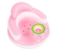 Generic Baby Inflatable Seat Cute Cartoon Design Soft Infant Support Sofa for Floor and Bed 43 X 50 X 51cm Durable PVC