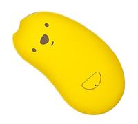 Generic Baby Nail File Electric and Convenient Nail Grinder for Home Use USB Charging with 6 Grinding Heads for Infants (Yellow)