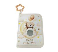 Generic Baby Photo Book - Cute Soft Bear Design, Portable Multifunctional Picture Album with Star Hook for Home, Crib, Stroller