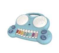 Generic Baby Piano Toy, Educational Story Light Game Children Piano Toy for Home (Blue)