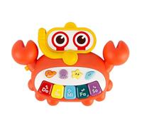 Generic Baby Piano Toy Piano Keyboard Infant Toy Animals Piano Keyboard Toy, Electronic Organ for Children 3 4 5 6 Year Old Boy Girls, Crab