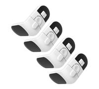 Generic Baby Proofing Cabinets Locks 4pcs Child Safety Locks for Doors Easy to Use One-Key Switch Durable ABS Material Design