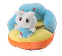 Generic Baby Sitting Sofa Plush Comfortable Anti-Slip Support Seat Adjustable for Infants Learning to Sit Safely Soft 17.7x19.7x17.7in (#3)