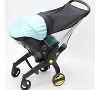 Generic Baby Stroller Sun Protection Screen, Sunshade Extension Compatible with Doona Car Seat & Stroller, Breathable Mesh Canopy Extender for Infant Car Seat