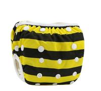 Generic Baby Swim Diaper, Adjustable Reusable Training Pants, Breathable Summer Swimwear for 0-1 Year Old, Cute Colors and Patterns (#1)
