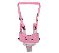 Generic Baby Walking Harness, Toddler Walk Learning Helper with Enlarged Underarm and Crotch Pads, Soft Breathable Fabric, Adjustable Buckle for 8-24 Month Old (Princess Pink-Chick)