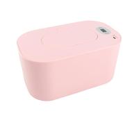 Generic Baby Wipe Warmer Wet Wipes Heater USB-Powered with 24H Smart Constant Temperature LED Display Adjustable 40-60℃ Top Heating for Sensitive Skin Diaper Change (Pink)