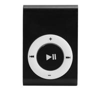 Generic Back-Clamp/Holder MP3 Player with Long Battery Life for Outdoor Sports, Aluminum Alloy Material, 5 Hours Playtime (Black)