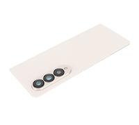 Generic Back Glass Replacement for Z Fold 4 5G, Complete Repair Kit with Pre Installed Camera Lens and Tape, for Cracked Devices, 1 Unit (Beige)