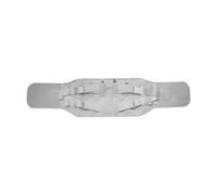 Generic Back Support Belt, Back Brace, Breathable Lumbar Support Band for Squats, Sitting and Lifting Exercises, Gray L