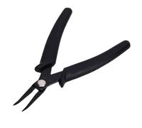 Generic Badminton Racket Stringing Tool 14cm Curved Nose Stringing Pliers Carbon Steel, Portable Ergonomic Handle, and Beginners