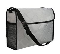 Generic Bag with Accessories on The Back and Internal Pocket, Travel Organizer and Adults, Grey