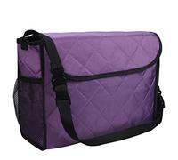 Generic Bag with Accessories on The Back and Internal Pocket, Travel Organizer and Adults, Purple