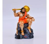Generic Bahubali Hanuman Idol Car Dashboard, Home Decor Item Hanuman Murti Statue for Car, Office/Study Table, Gift & Pooja (4.8 inch, EQSZ-GIMAR-142024-021