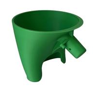 Generic BakerCrate Flour Funnel for KitchenAid Tilt-Head Mixers - Precision Pouring Chute for Dry and Liquid Ingredients,Fits KSM150 5QT Models, Dishwasher Safe (Green)