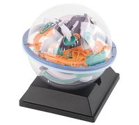 Generic Ball Educational Mind Exercising Puzzle Game for Kids, Safe and Practical 3D Maze Ball for Home, School, Playground - Plastic (Middle Rank 100 Obstacles)