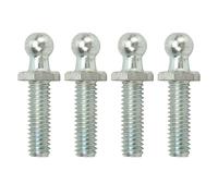 Generic Ball Stud Washer Kit, 10mm 4pcs Ball Stud Bolts, Heavy Duty 5/16-18 Thread, Stable for Toolbox (1inch)