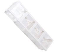Generic Balloon Box Transparent Case Set, 4Pcs Reusable Decoration Accessory for Baby Shower and Wedding, 30x30x30cm Size (baby)