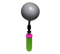 Generic Balloon Inflator Efficient Hand Pump for Wedding Party Large Air Output Labor Saving Portable for Most Latex Foil Balloons Durable ABS Material Green 2pcs