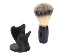 Generic Barber Straight Blade Barber Straight Blade Brush and Stand, Men Shaving Brushes Kit Curved Resin Grip for the Use of Trips