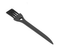 Generic Barber Straight Blade Barber Straight Blade Razor Cleaning Brush Anti-slip Handle Design Nylon Hair Shaver Cleaner for Home Use Black Clipper Cleaning Brush