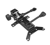 Generic Base Plate Replacement Seat Mechanism Adjustable Swivel Chair Tilt Control Solid Steel Suitable for Study Room, Style B