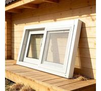 Generic Basement Window for Houses Shed Sliding Window 20x14in 24x16in