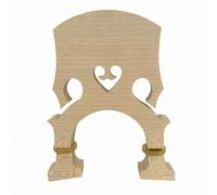 Generic Bass Bridge Double Bass Bridge String Bridge Adjustable Bridge Wooden Bridge With Curved Top And Shaped Feet For Secure Fit And Clear Resonance Suitable for orchestra practice stage, 3/4