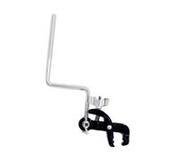 Generic Bass Drum Hoop Mount Percussion Support, Metal Clamp, Anti-Detachment, Articulated Rod, Quick Assembly, Stainless Steel, Suitable for Events And Works, Cowbell rod