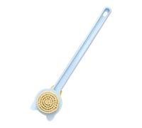 Generic Bath Brush with Long Handle, Also Suitable As A Back Brush, Shower Brush and Body Scrub Brush. Effortlessly Reaches Back and Legs for Wet and, Blue