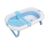 Generic Bathbbbing Baby Bath, Bath Temperature Sensor for The Bottom for Foldable Infants for The Newborn for The Toilet (Blue)