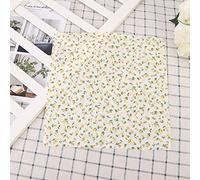 Generic Batik, 7pcs / Set 100% Cotton Batiks Sewing Craft Cloth Sewing Craft Cloth Scrap Fabric for DIY Wallet Cushion Cover (50 * 50cm)