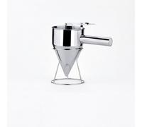 Generic Batter Dispenser Stainless Steel Funnel Cup Portion Control Tool With Precision Spout And Stable Countertop Stand Pouring Suitable for, 1200ml, 8mm Nozzle, Modern Simple
