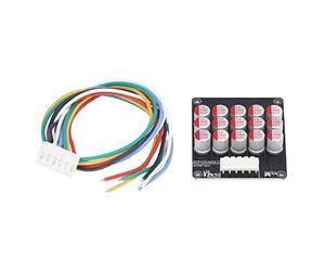 Generic Battery Active Equalizer Universal Cell Balancer for LTO LFP NCM, Practical Uses for 1.8V-4.5V Li Ion Batteries (4-5S)