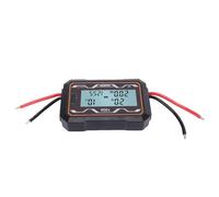 Generic Battery Consumption Performance Meter Efficient LCD Display Voltage Current Watt Meter for RC Aircraft Electric Vehicles for ABS Material