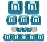 Generic Battery Holder Wall Mount Compatible with Makita Battery Holder,10 Packs 18V Batteries Packout Organizer Battery Storage Rack Battery Wall Mount Garage Storage,Workshops,Warehouse, Factory