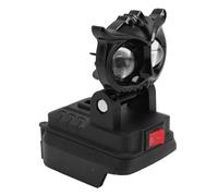 Generic Battery Operated Work Light 180° Rotatable 4 Modes Outdoor Light Portable Worklight for Emergency Situations