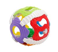 Generic Bead Magnets Kids Random Color Baby Sport Light Soft Rubber Music for Baby Toy Teether for 0 to 36 Months Toddler Infant Super Magnets (Yellow, One Size)