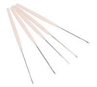 Generic Beading Needles, Bead Crochet Hook Jewelry Tools 5Pcs Beading Crochet Hook , for Beads Hole Diameter Below 1.8mm Jewelry Making