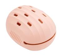 Generic Beauty Egg Storage Box Sponge Holder Retro Gloss Makeup Sponge Cleaner Puff Face Triangle Clear Toiletry Bag Makeup Organiser Real Makeup Organizer Rack Toiletries Pink