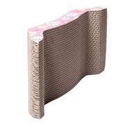 Generic Bed Lightweight Arch Cat Scratcher Paper Corrugated Scratch with Bridge Design and Sturdy Pad to Satisfy Scratching Instincts and Resting Area Random Color for Indoor Cats