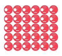 Generic Beehive Entrance Ventilated Disc for Protecting Bees From Rats, Easy Entry/Exit for Beehives, 30Pcs for Beekeeper Supplies (Red)