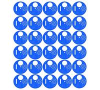 Generic Beehive Entrance Ventilated Disc for Protecting Bees From Rats, Easy Entry/Exit for Beehives, 30Pcs for Beekeeper Supplies (Blue)