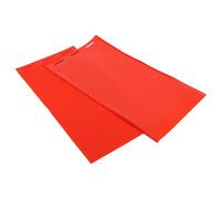 Generic Beeswax Sheet Rubber Comb Foundation Press Mold 2Pcs for Beekeeping 5.4mm Red Suitable for Professional Beekeepers 17.3x9.1in