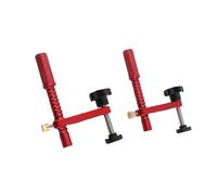 Generic Bench Dog Clamp Strong and Accurate for Woodworking Workbench Table, 20mm Red Aluminum Alloy, 2 Pack, for Clamping Wood Boards