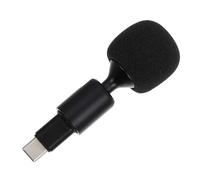 Generic Bendable USB C Microphone for Live Streaming and Voice Calls Multi-functional Type-c Mic with Sponge Cover Compatible with Laptop Phone Gaming Video Conference Podcasting